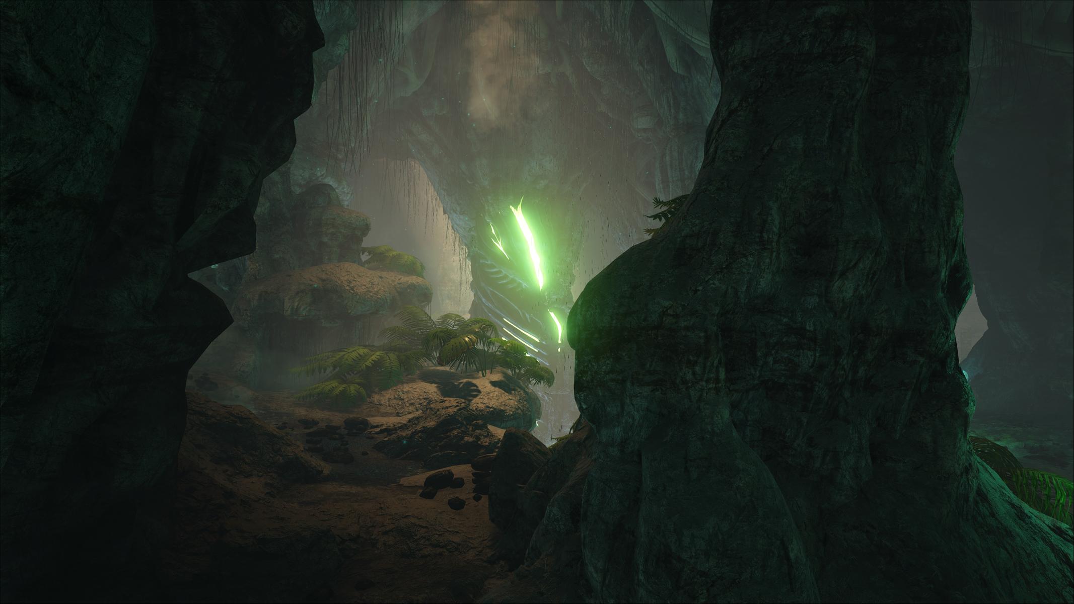Vulkan Höhle
