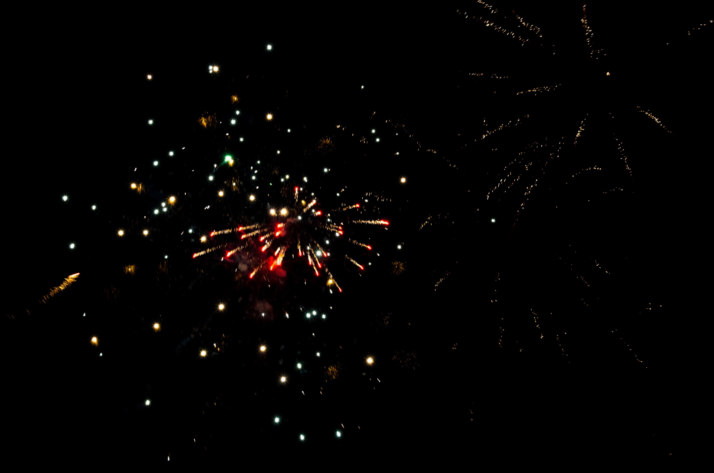Raketen an Silvester