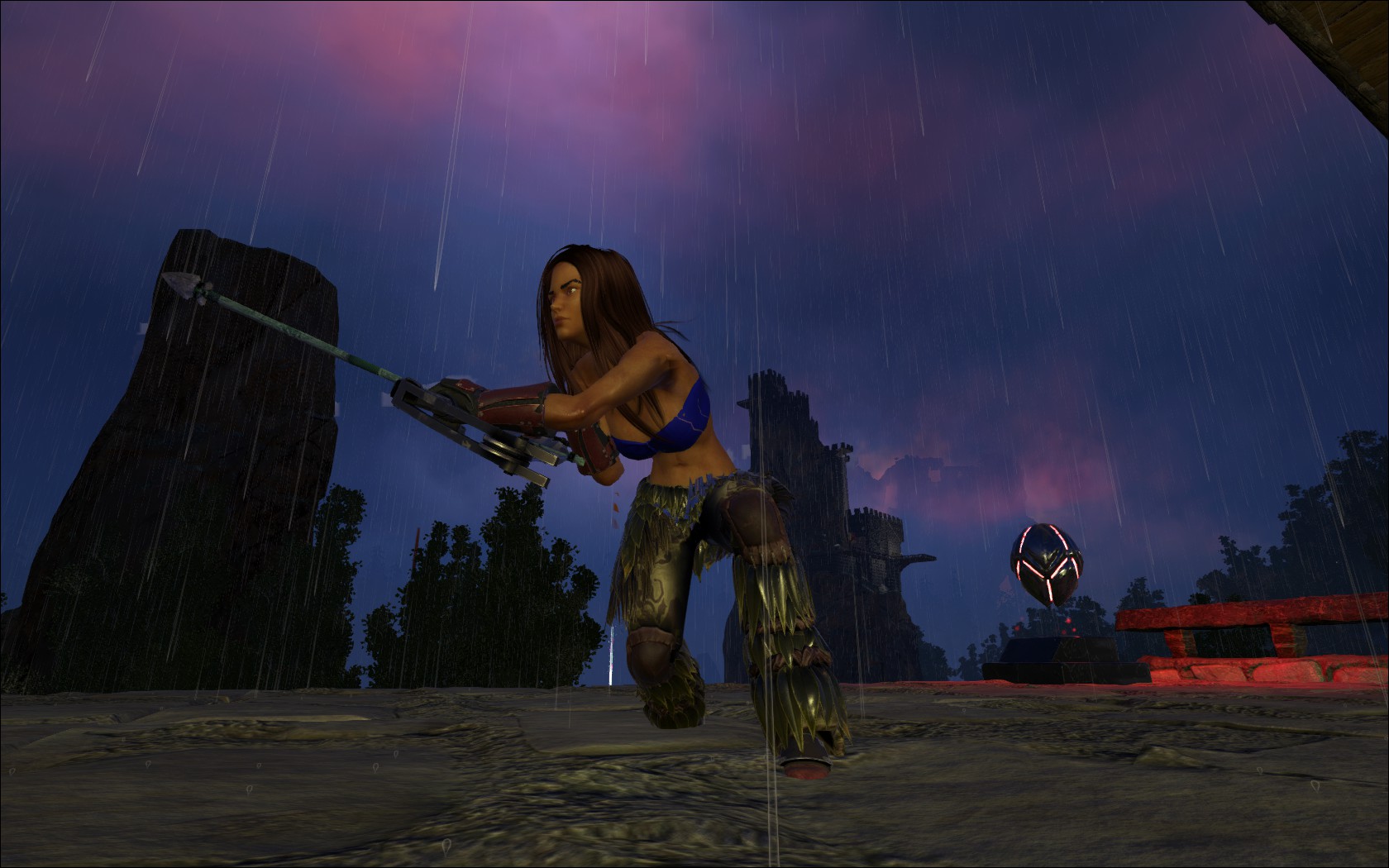 Hunting in the Rain
