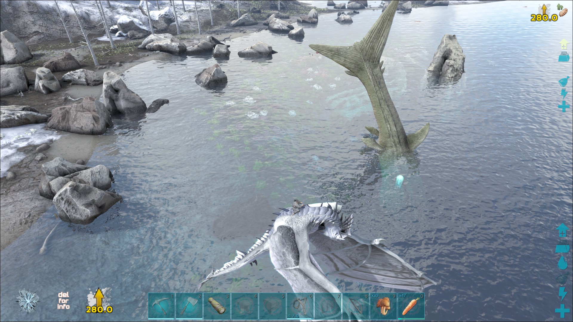 Kopf ins Wasser Schwänzchen in die Höhe ^^