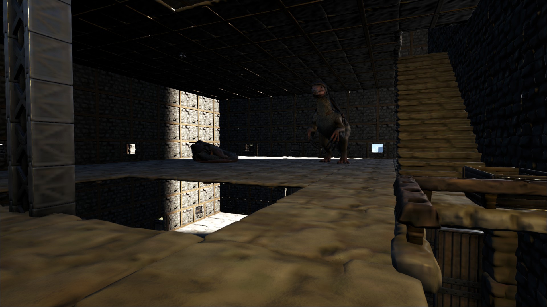 Dinoturm im Single Player
