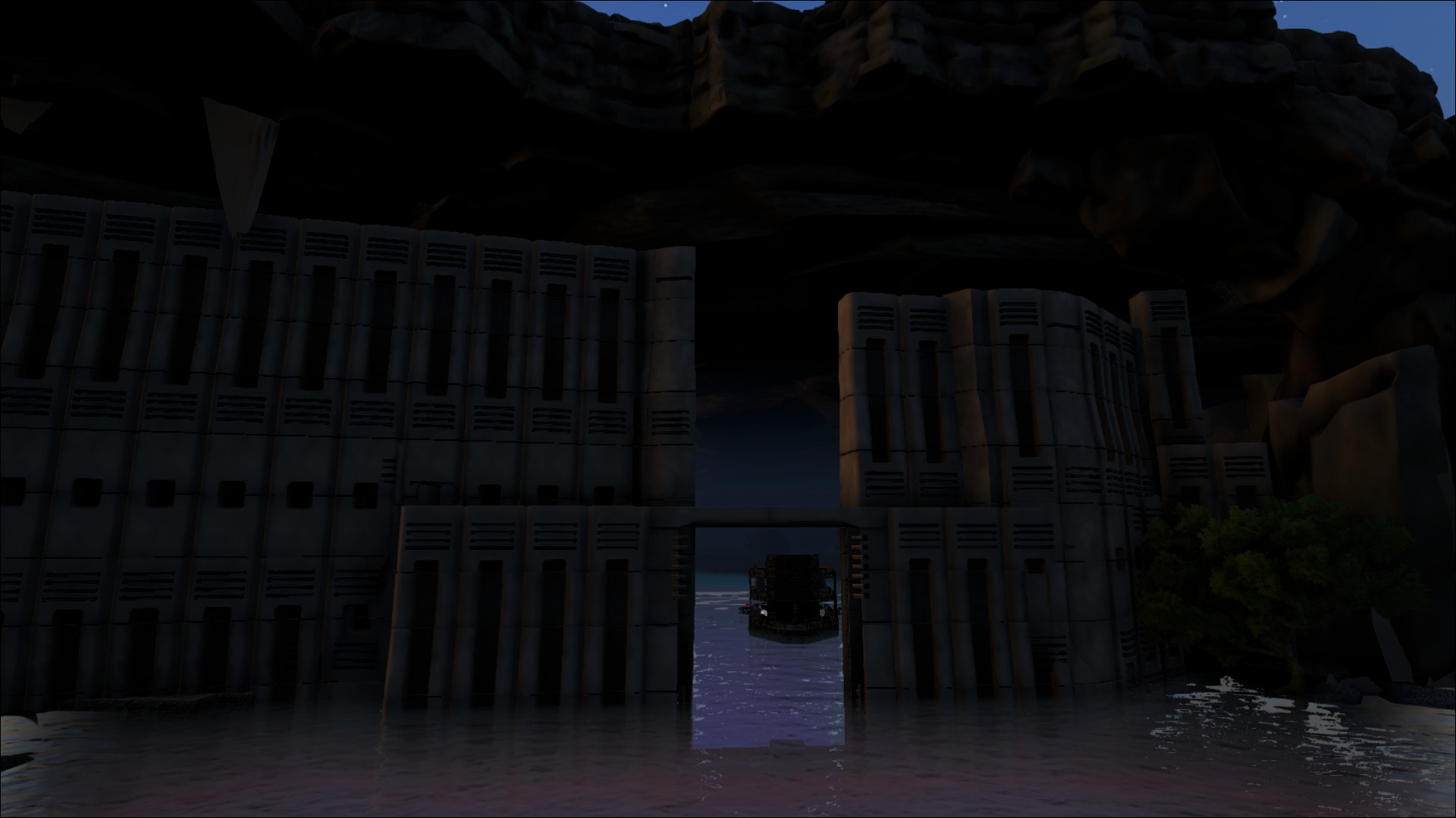 Hier als Versuch: die versteckte Hafenbase (Single Player)