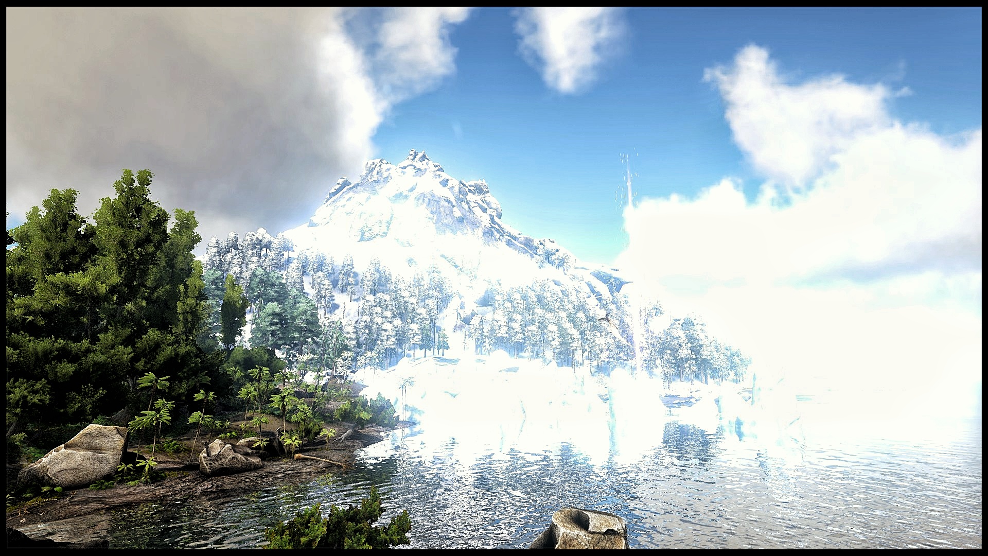 Der schöne Norden II (Blick auf das Schneebiom)