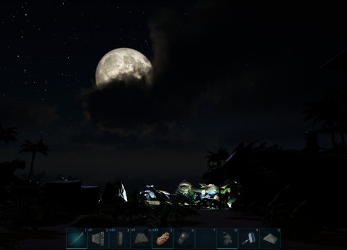 Auch bei Nacht kann sich Ark sehen lassen :)
