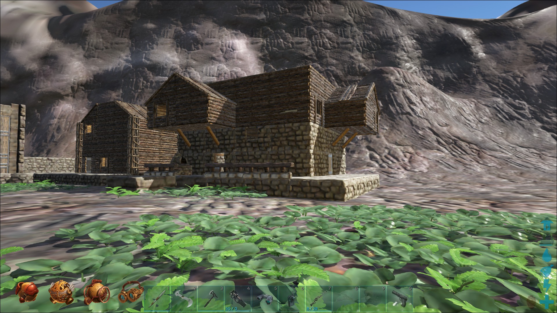 Neuer privater PVP Server, neues Glück  Die Base meiner Frau