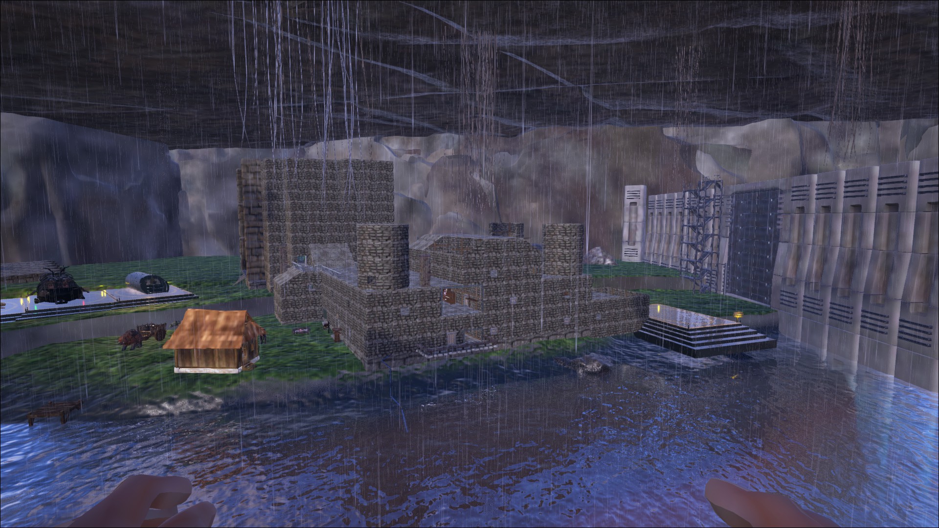 Neuer privater PVP Server, neues Glück, meine Base (alles noch im Bau und Umbau)