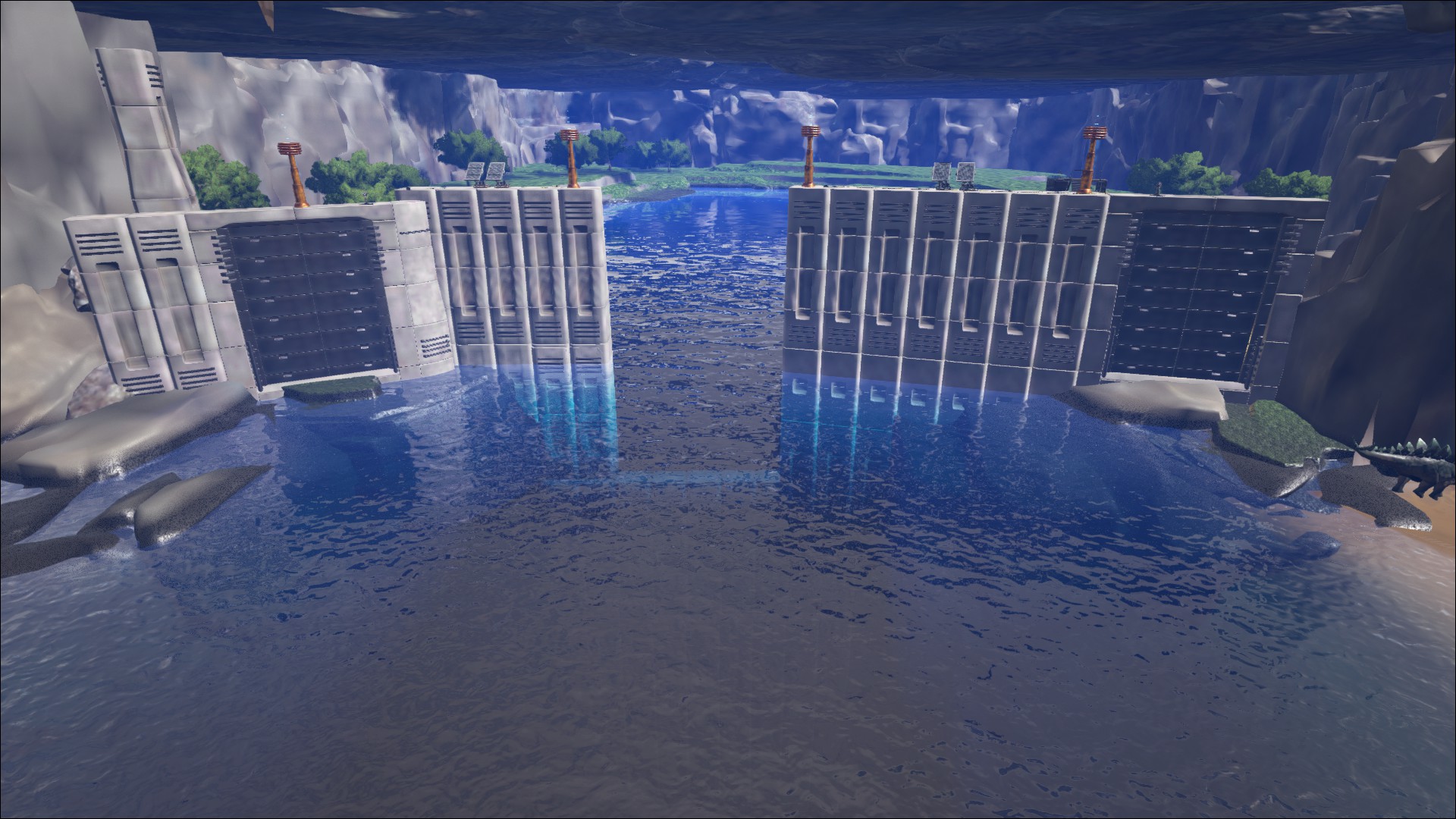 Der Schutz der Base ist fast fertig