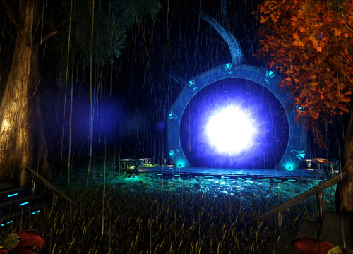 Stargate verbunden mit einem anderen Stargate