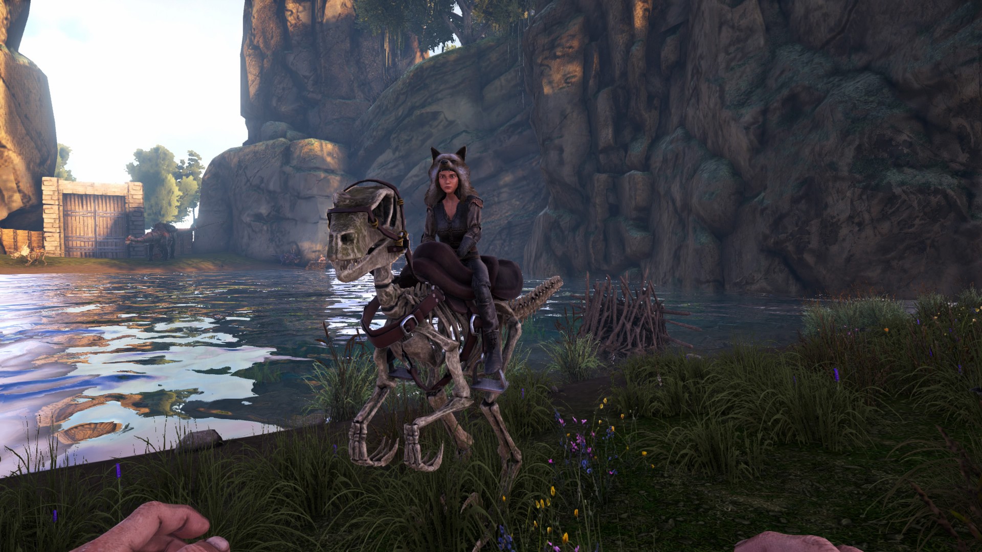 Herzensdame und Ihr Bones Raptor!