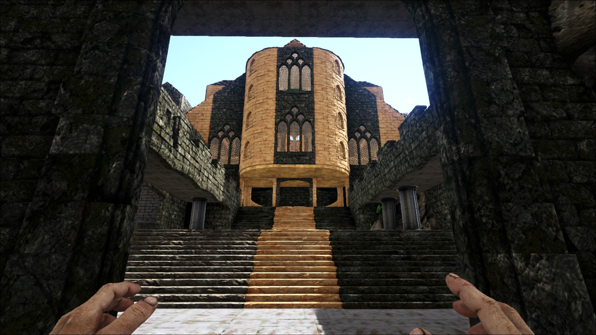 Eingang Hauptburg