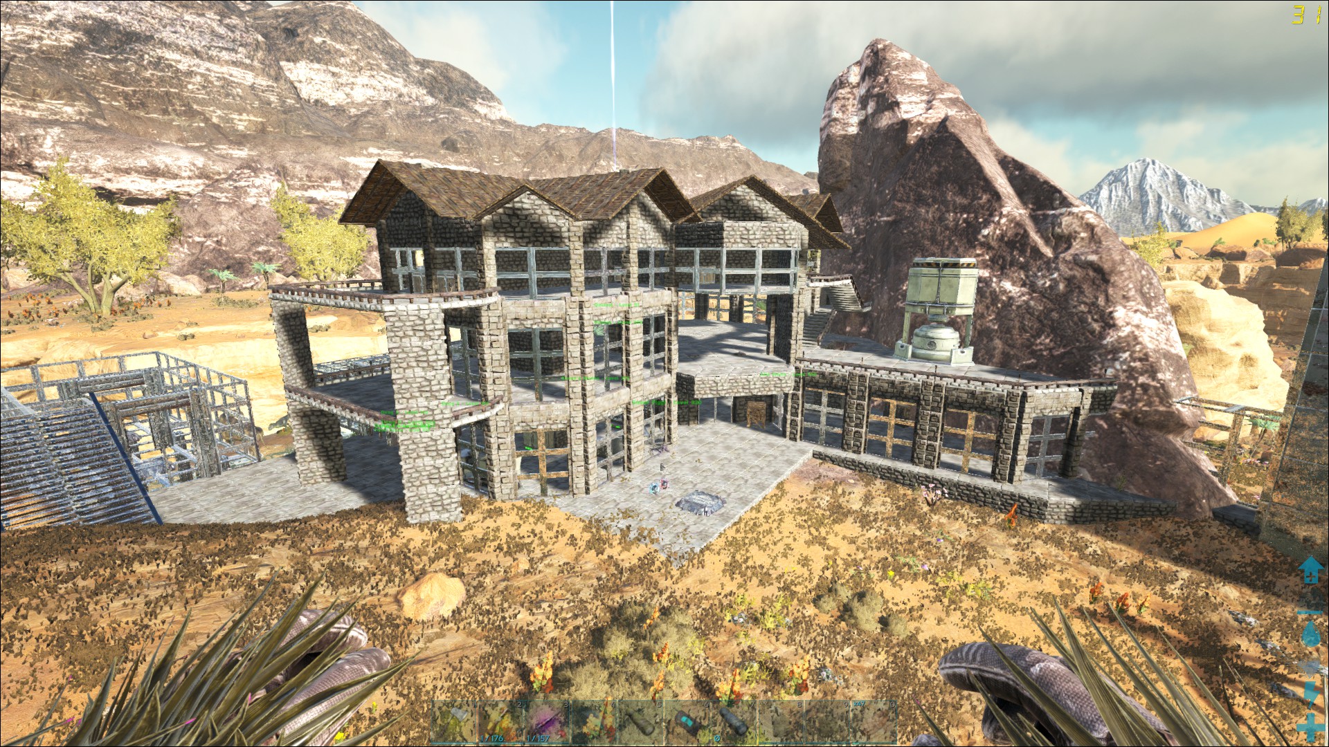 neue Haupt-Base auf Scorched Earth