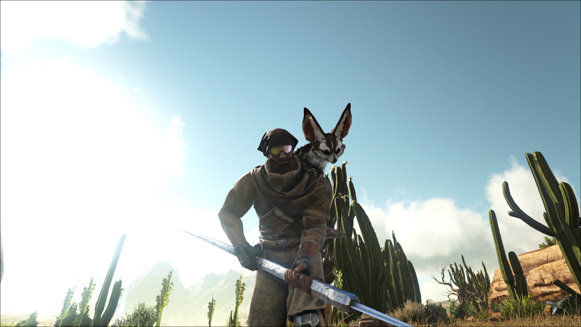 Survive The Ark mit meinem treuen Begleiter