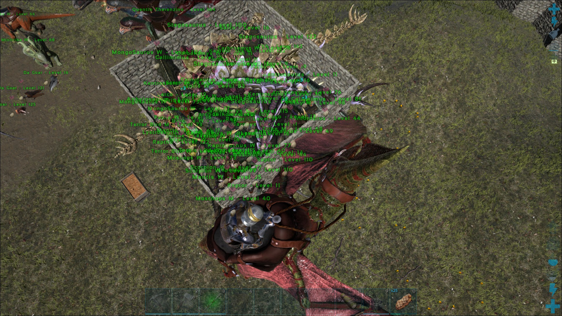 Wer längere Zeit afk ist landet in der "Box"
