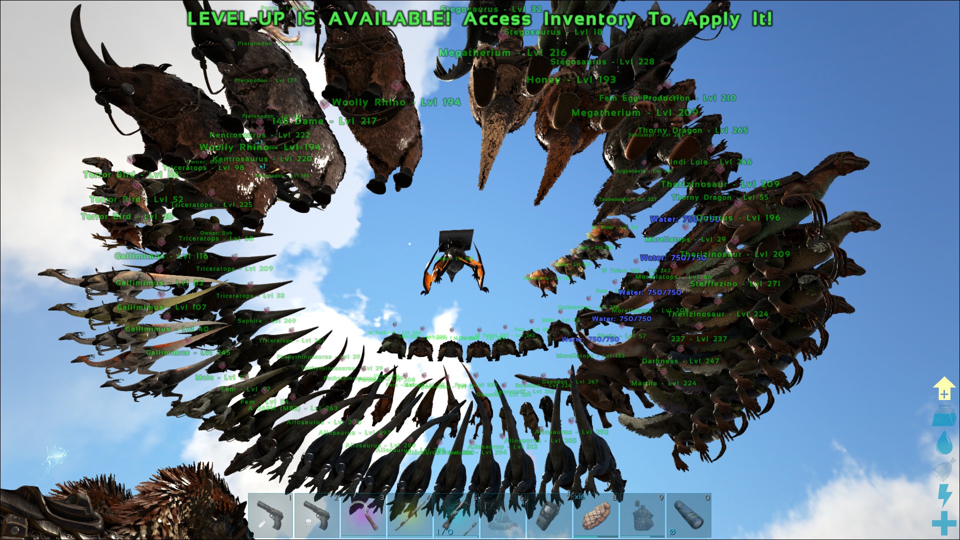 ITS MAGIC   " Ausversehen den unteren Ring des Aviaryturm erwischt mit der Demo Gun^^
