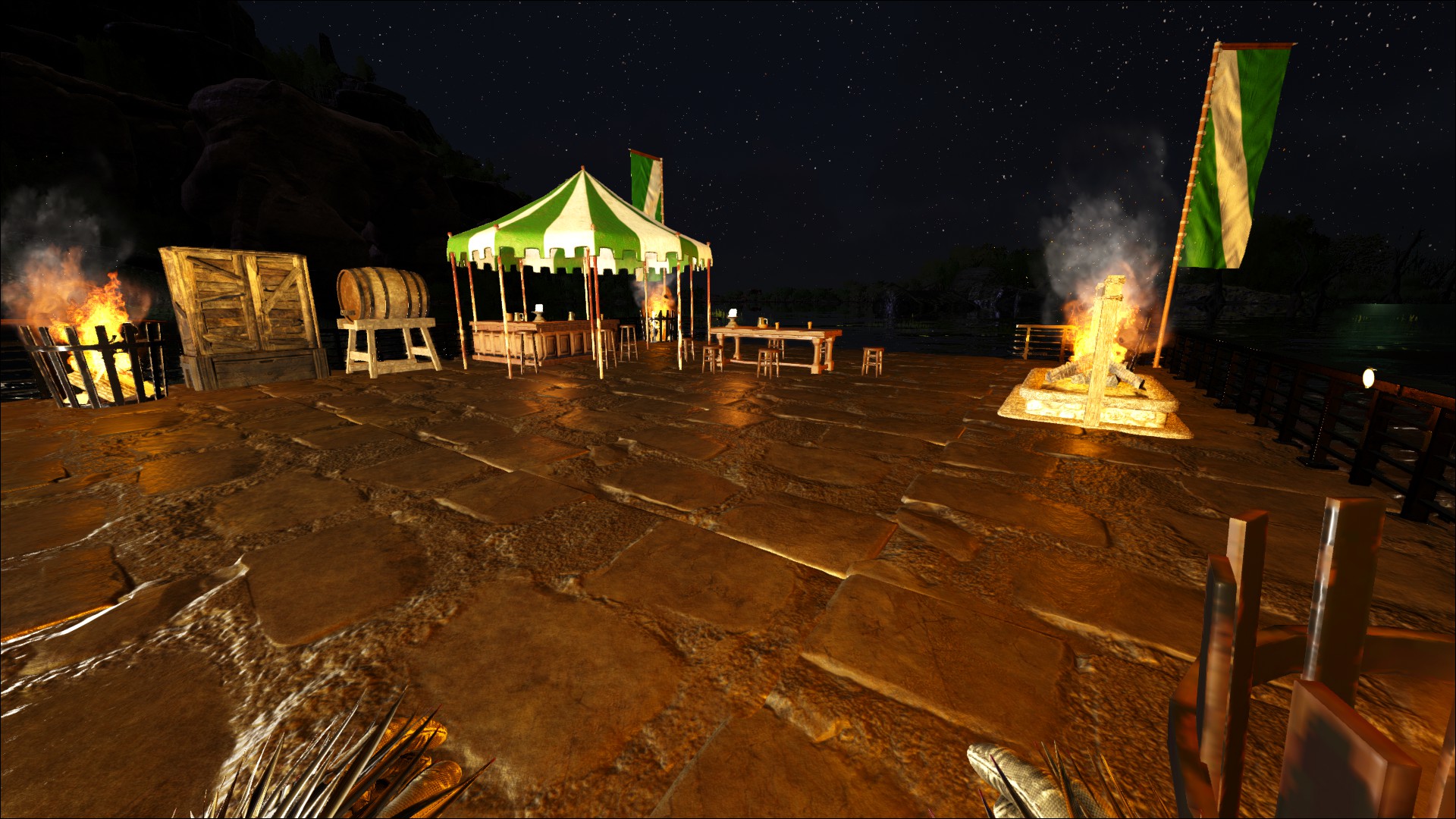Strandbar mit Pool Day & Night