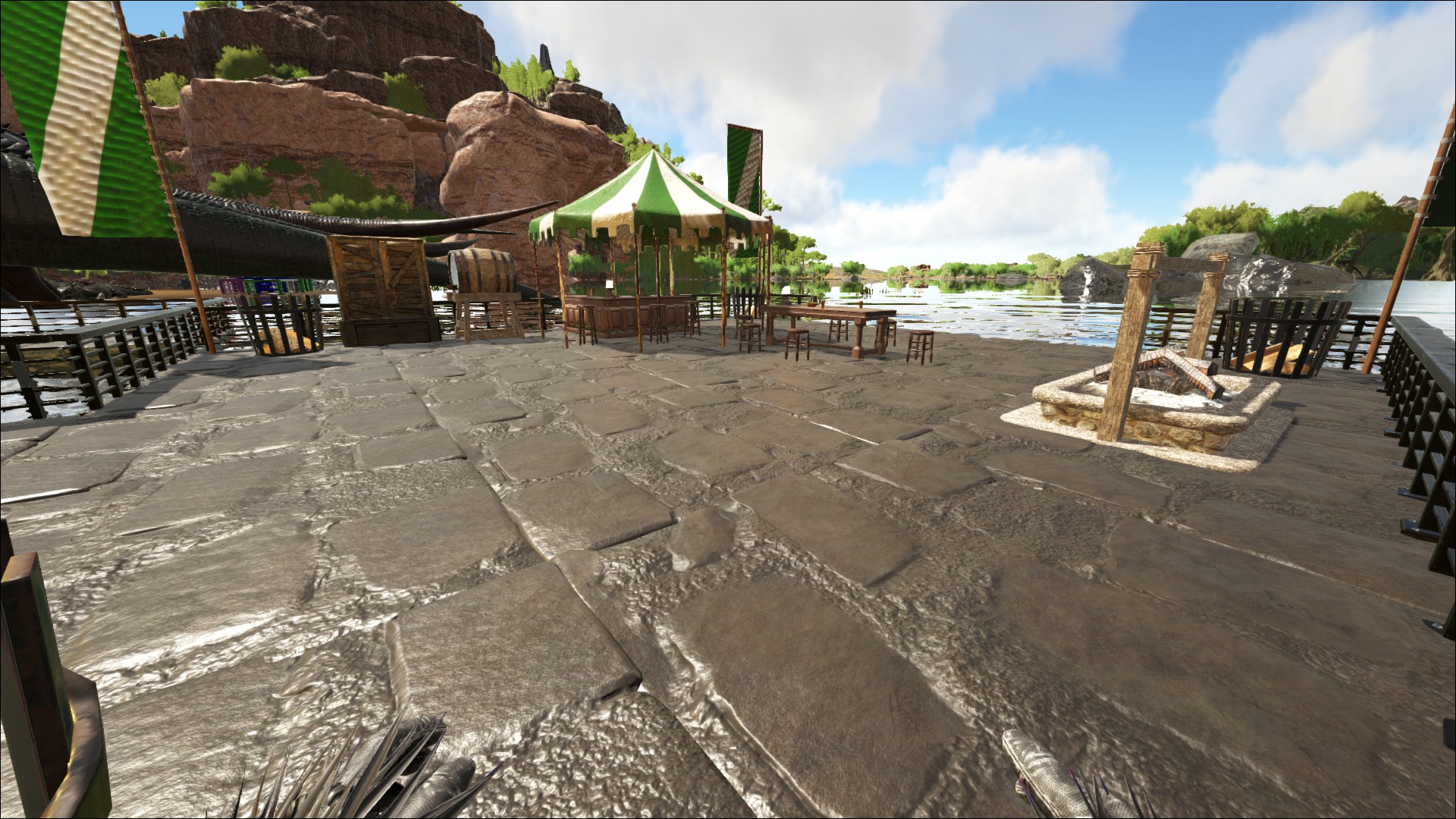 Strandbar mit Pool Day & Night