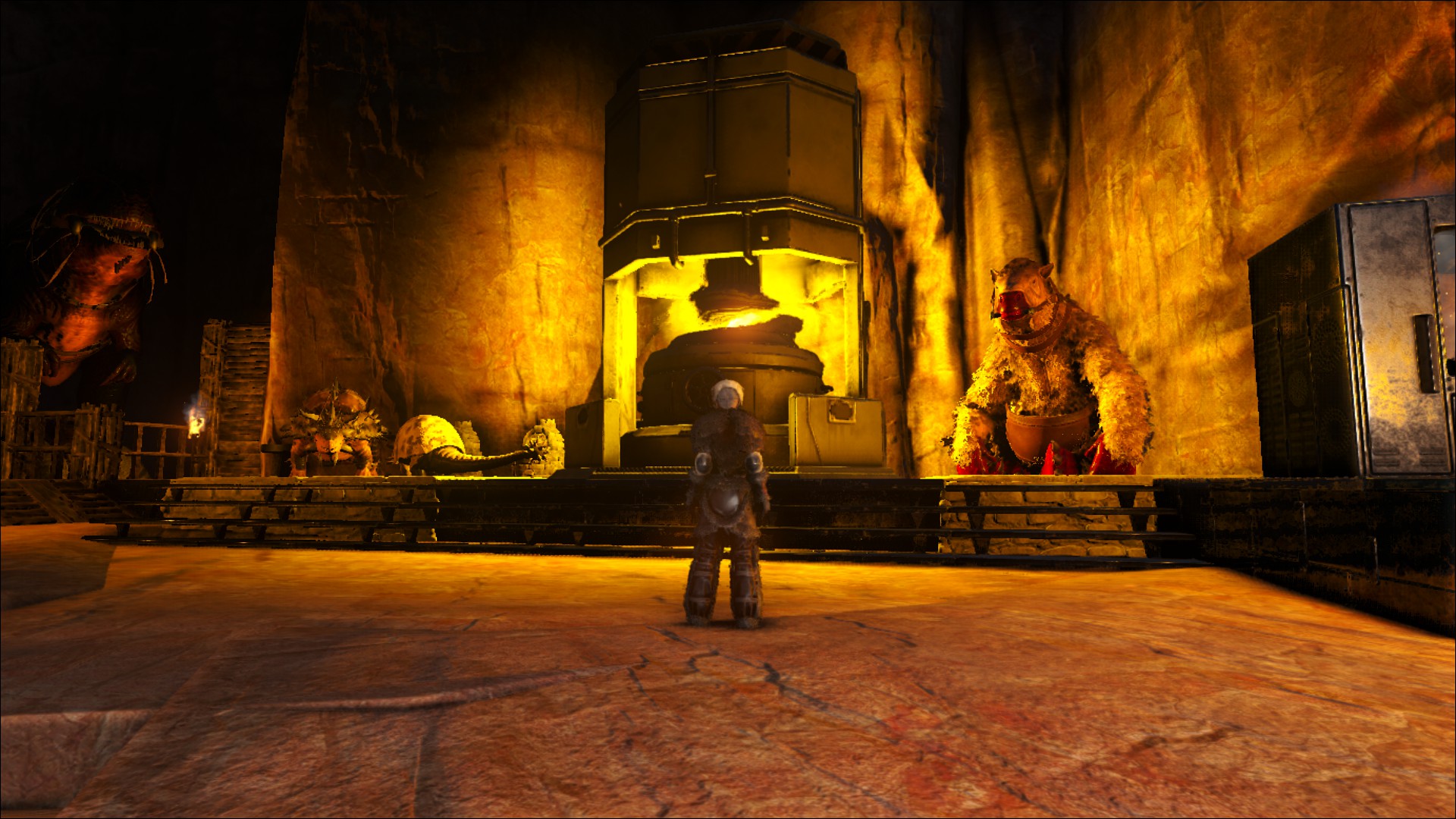 In der Mine...Metallschmelze