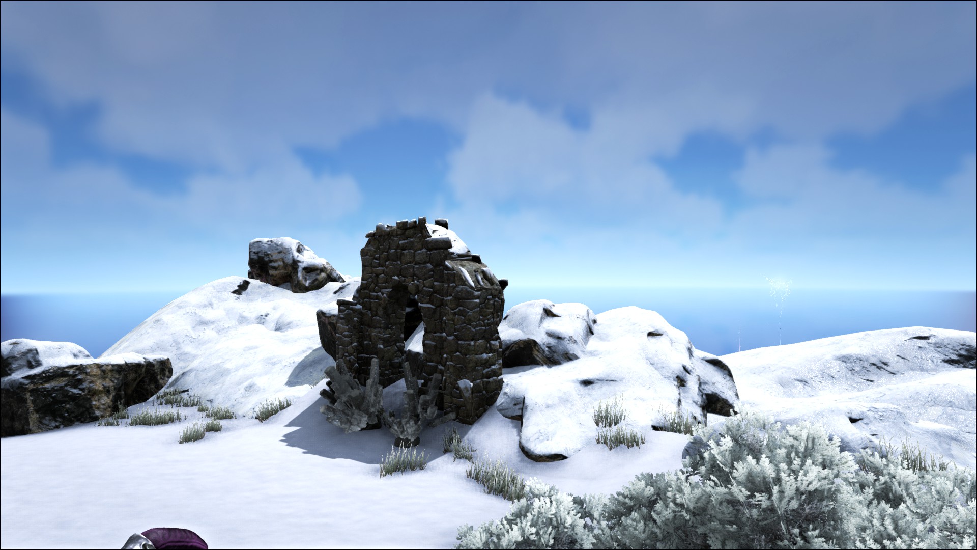 Ruine auf dem Neuen Schneeberg