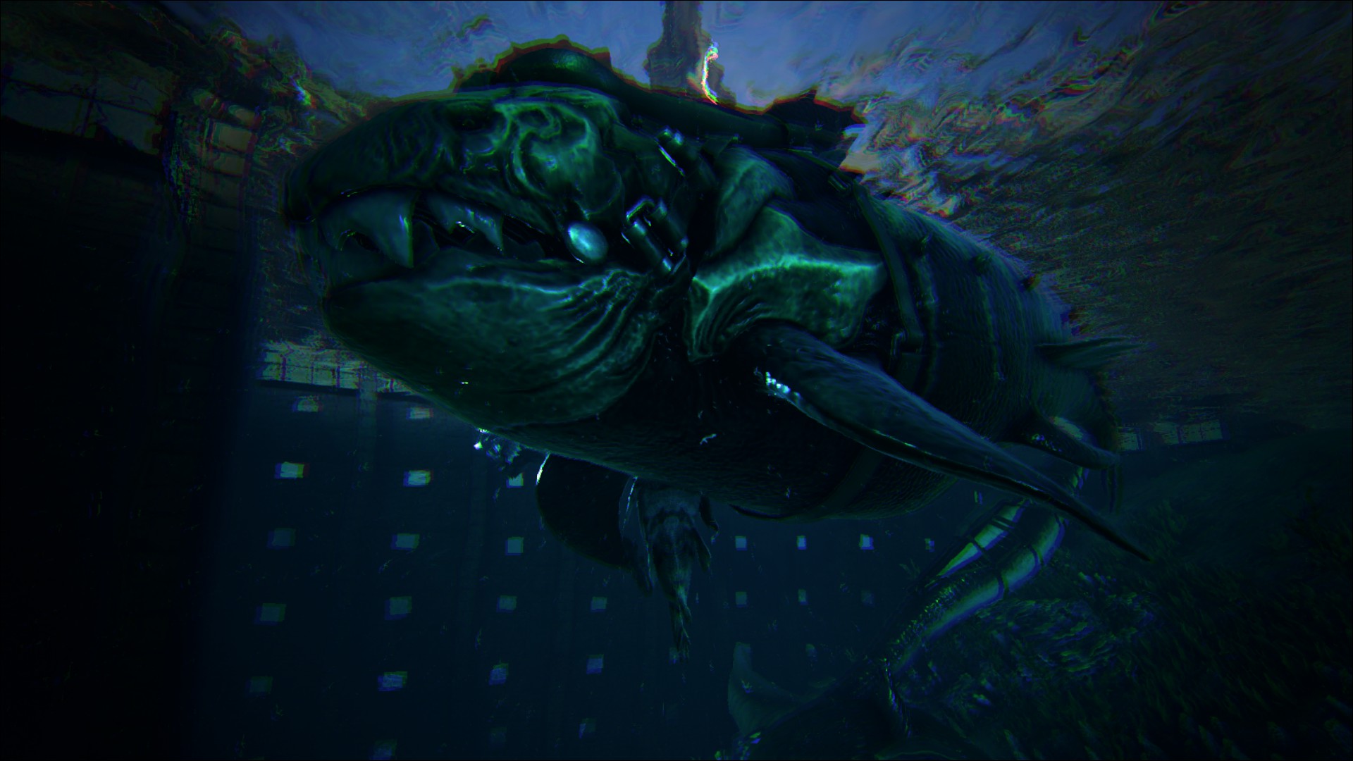 Komisch wenn ein Coel versucht einen Duncleosteus zu fressen ^^