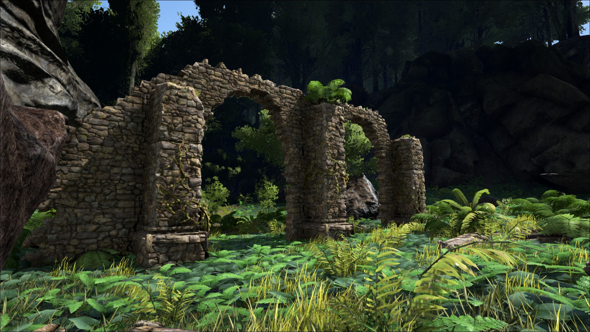 Ruine beim Hidden Lake