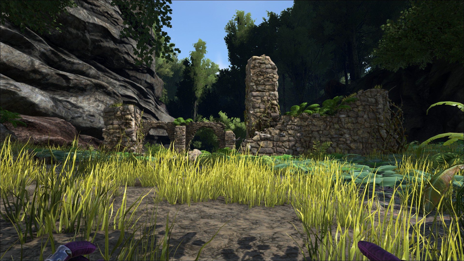 Ruine beim Hidden Lake