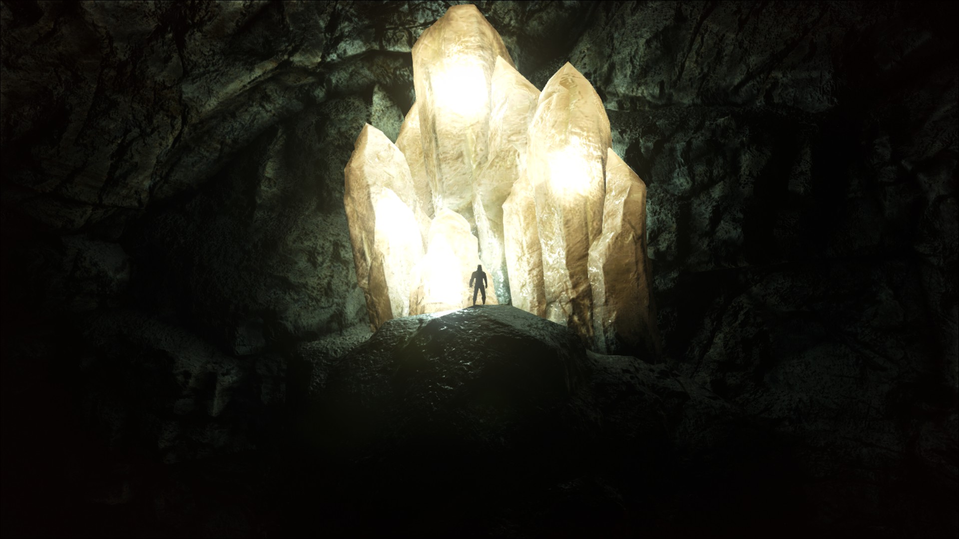 Artefakthöhle Leuchtkristall