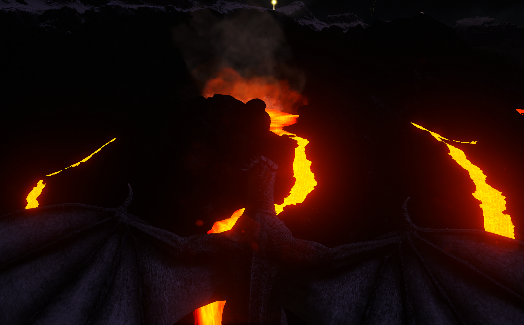 Vulkanausbruch auf Ragnarok