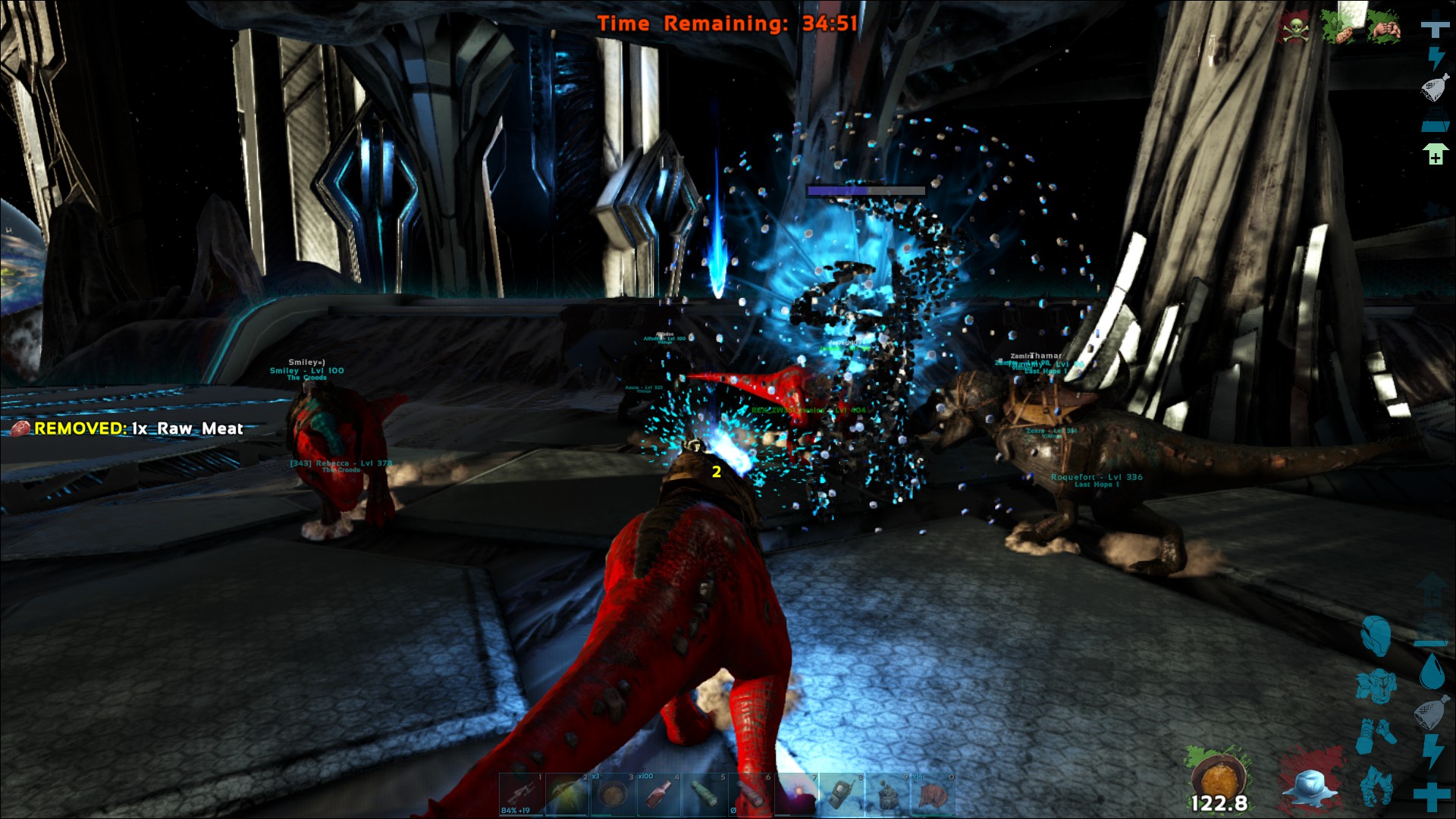 Im Kampf mit dem Overseer.