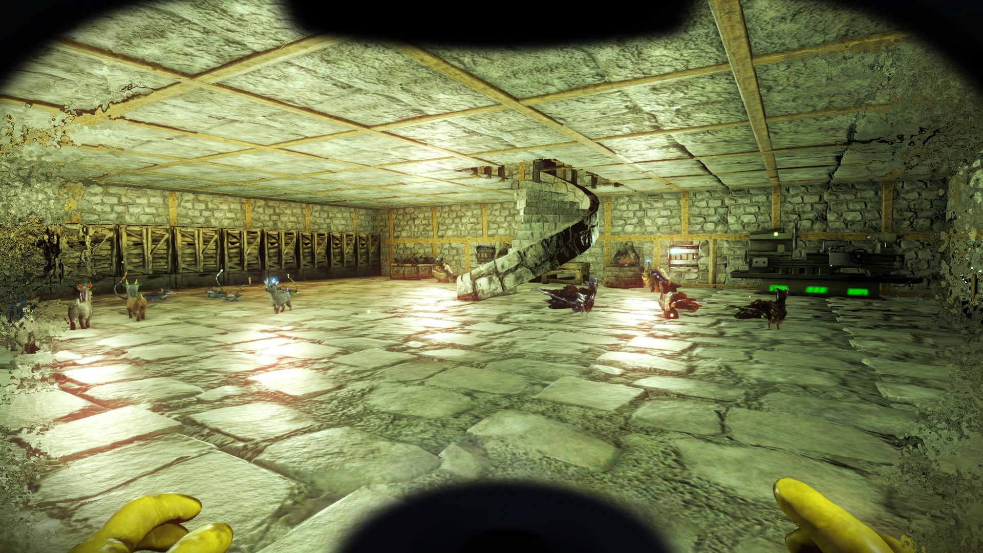 Base auf Aberration.