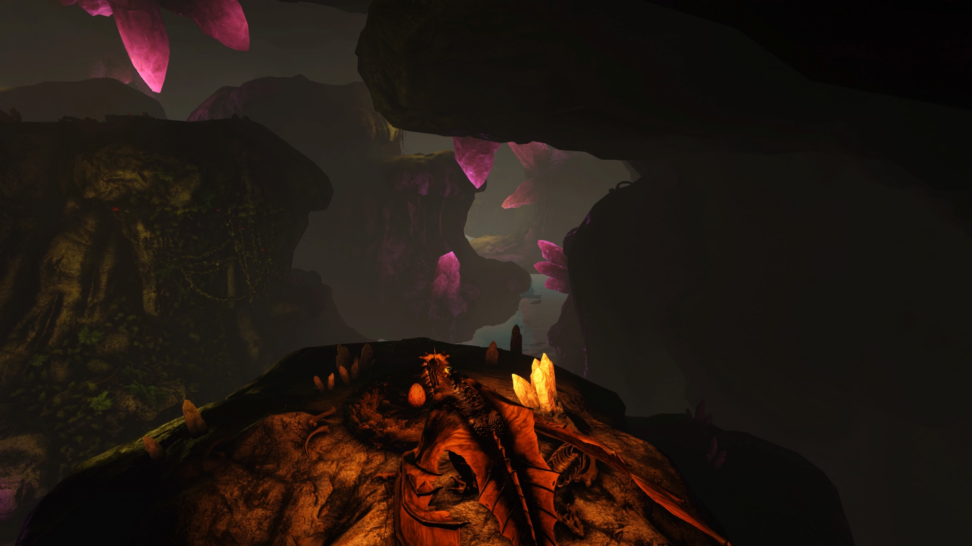 Zum ersten mal in der Wyvernhöhle auf Ragnarok...