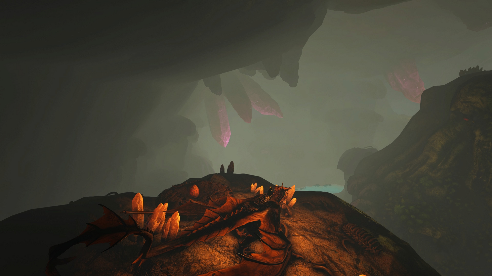 Zum ersten mal in der Wyvernhöhle auf Ragnarok...