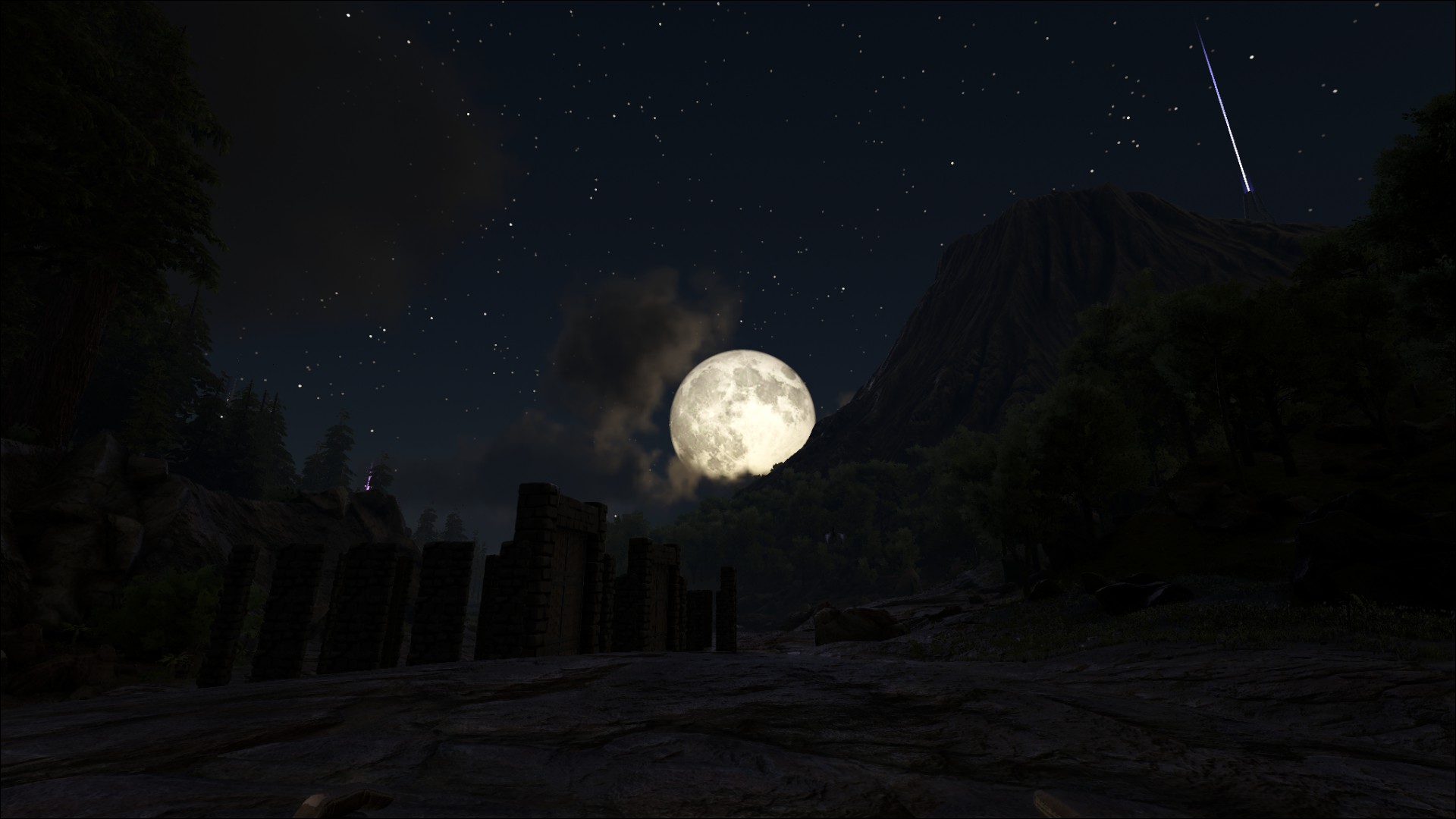 Pffff, als ob man für den Supermond rausgehen müsste ....
