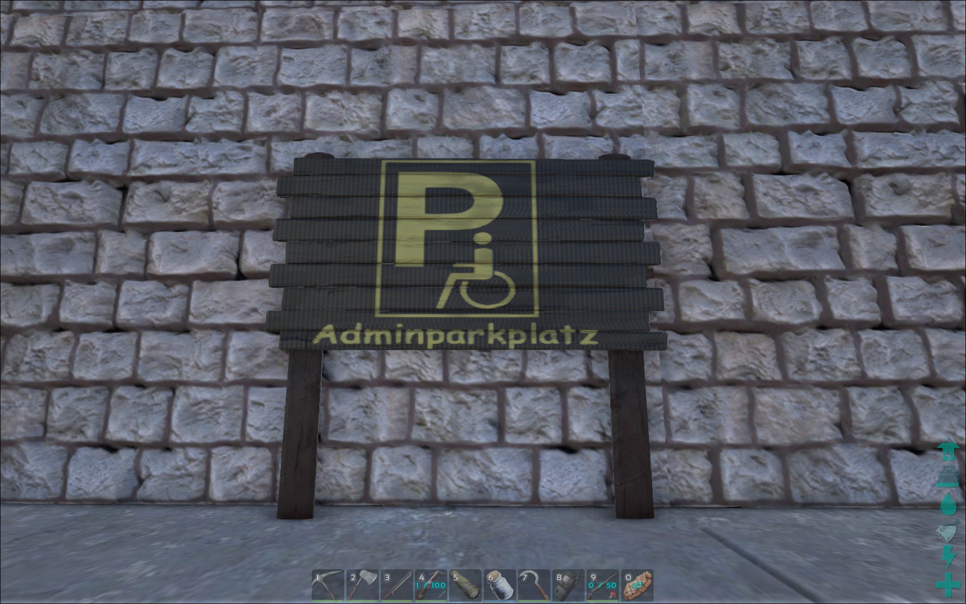 Adminparkplatz