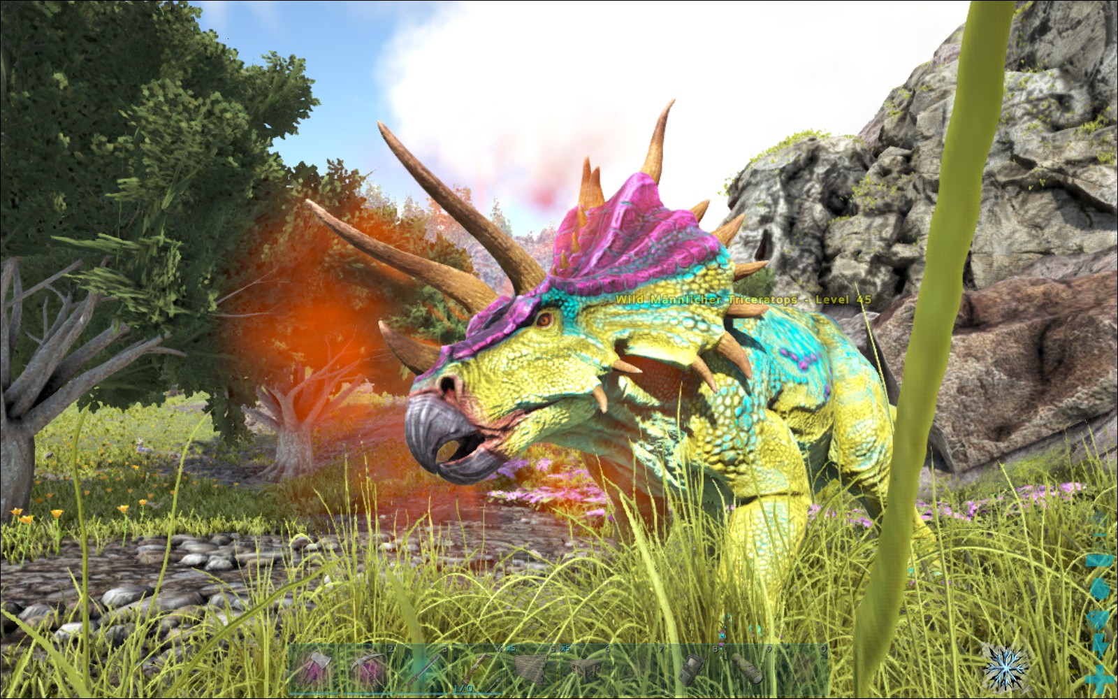 Der bunteste DIno zu Ostern (Gewinner)