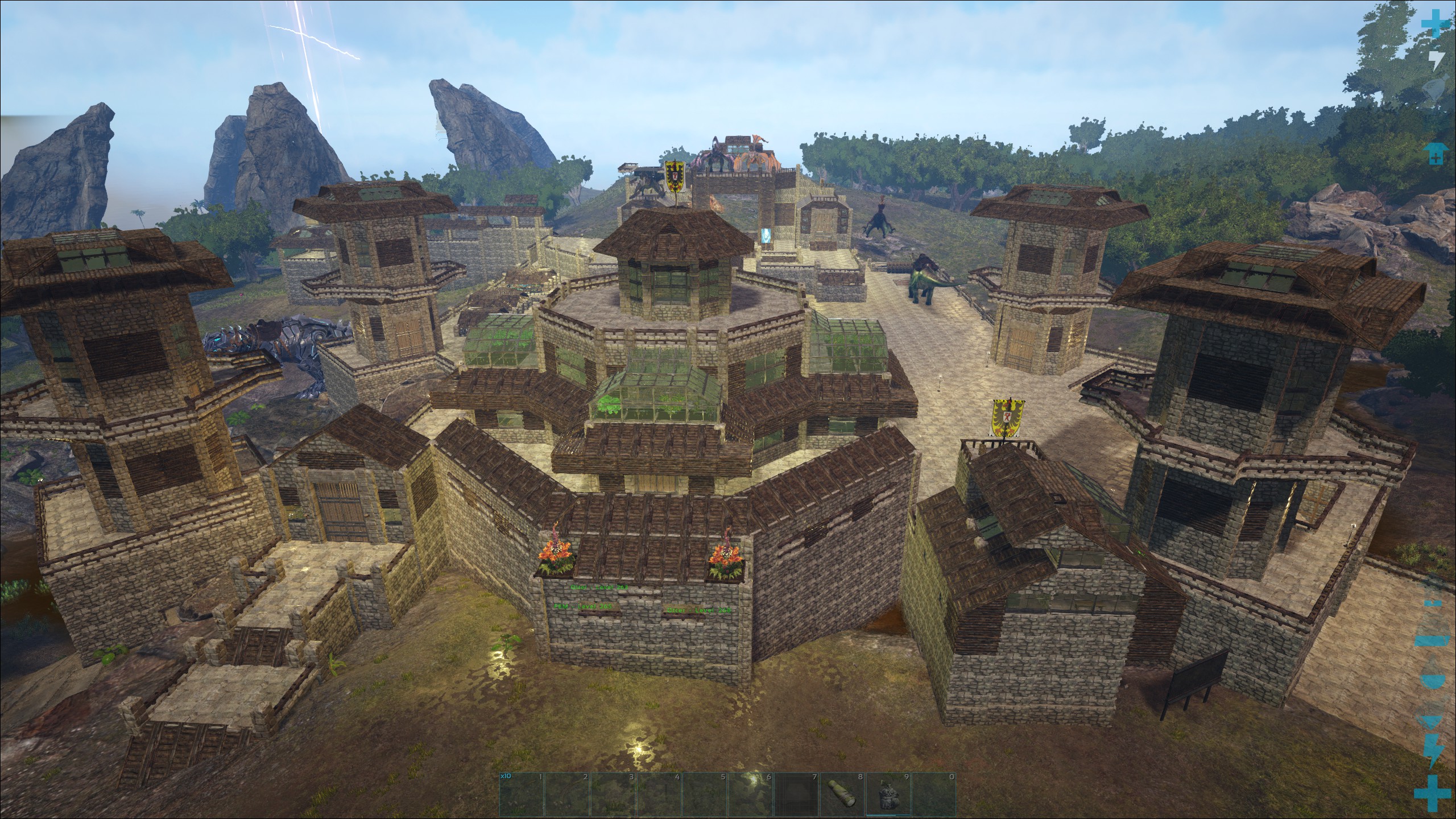 Unsere Base auf PVE 123 Legacy