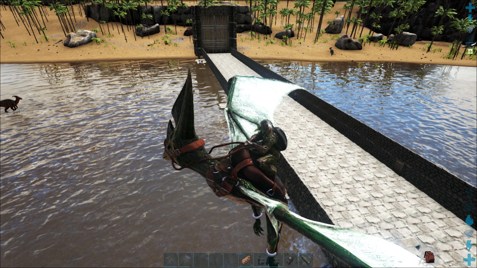 Brücke fertig