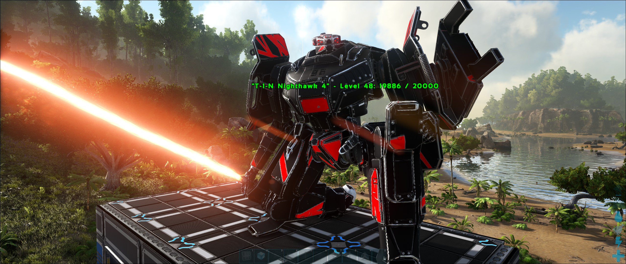 Der T-1-N Nighthawk mit neuer "Lackierung"