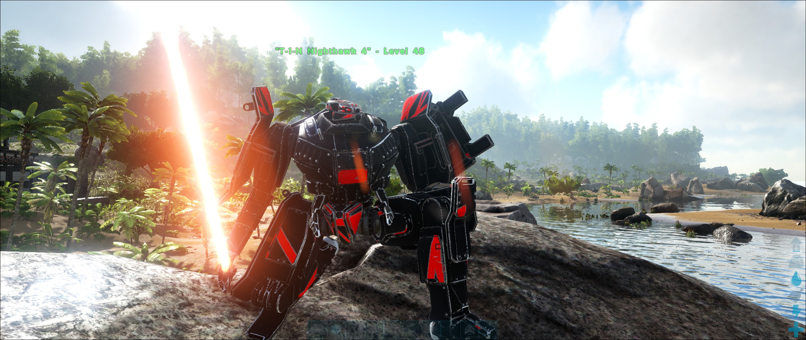Der T-1-N Nighthawk mit neuer "Lackierung"