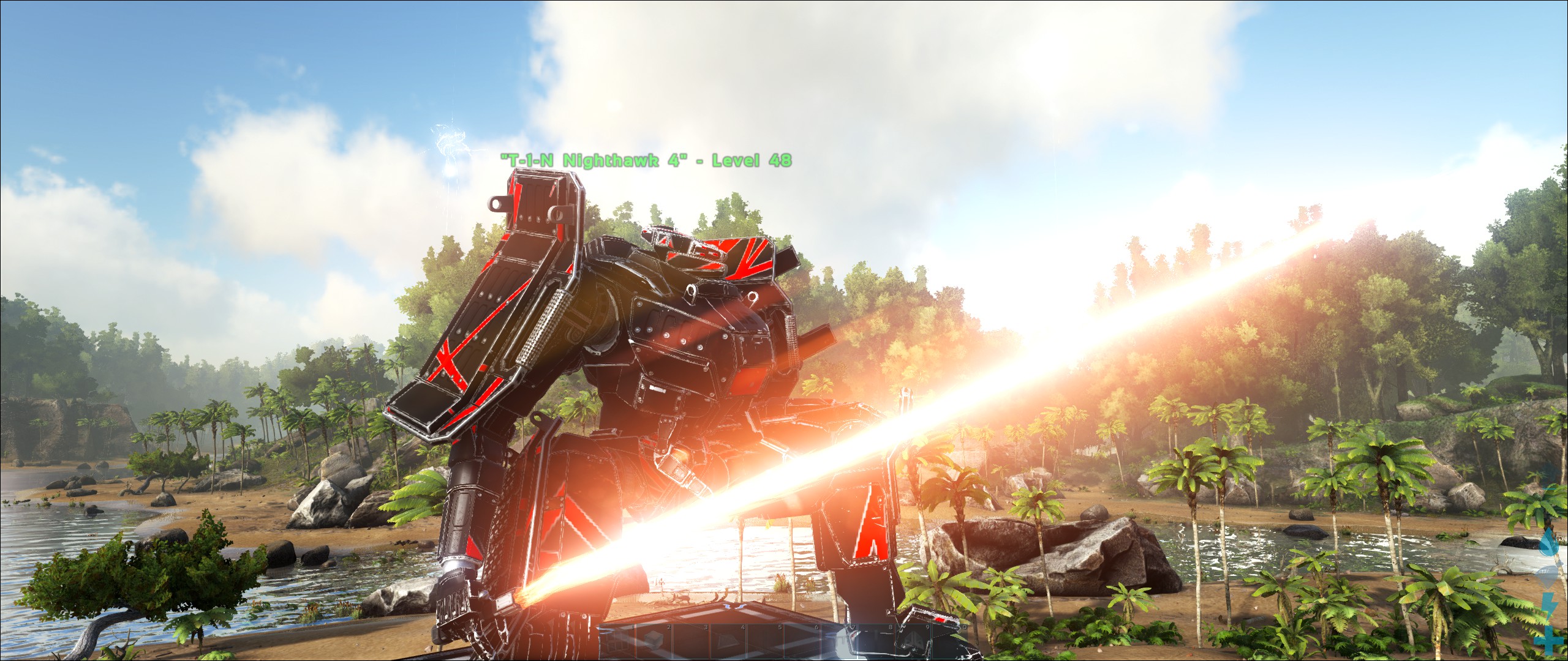 Der T-1-N Nighthawk mit neuer "Lackierung"