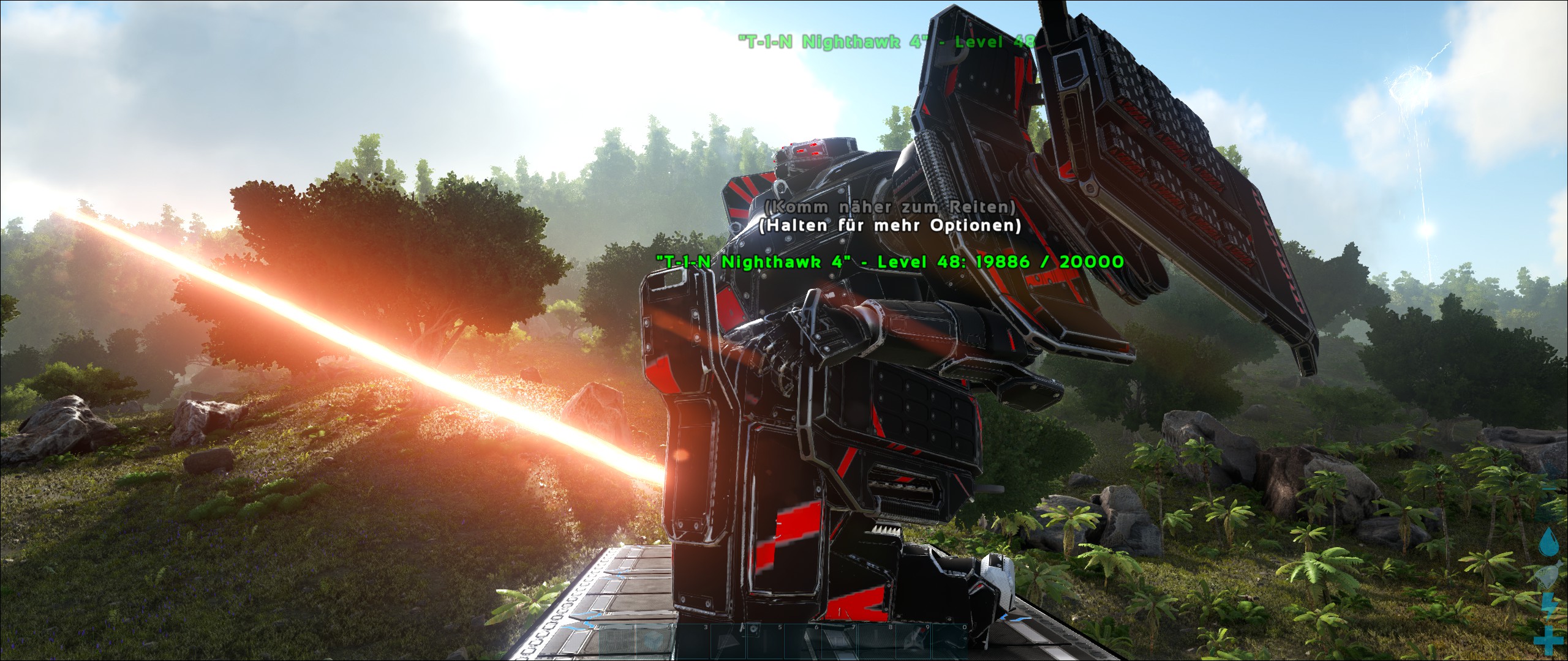 Der T-1-N Nighthawk mit neuer "Lackierung"