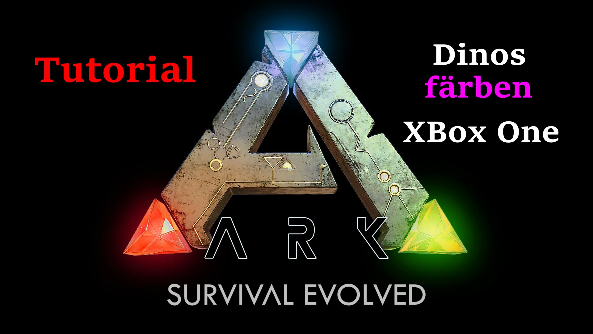 ARK: Survival Evolved - Xbox One Tutorial - Dinos färben