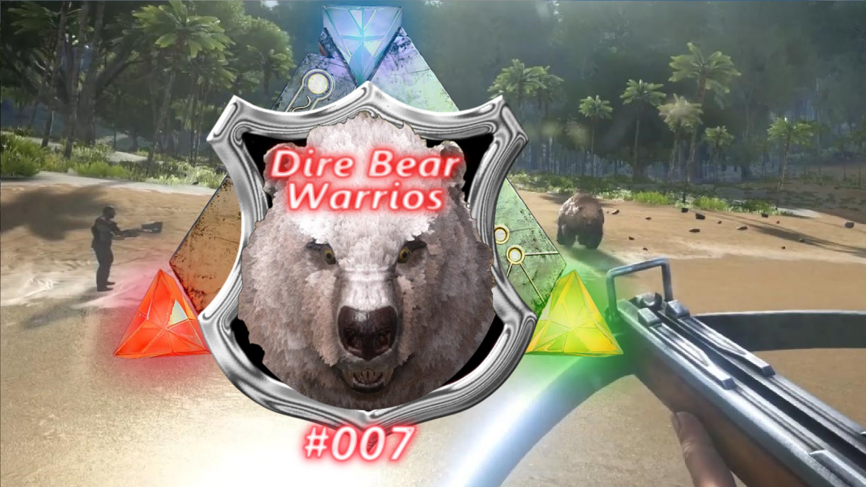 ARK: Dire Bear Warriors PVP [S0E007] ✪ Mission Dire Bear ✪ Sbz Lp