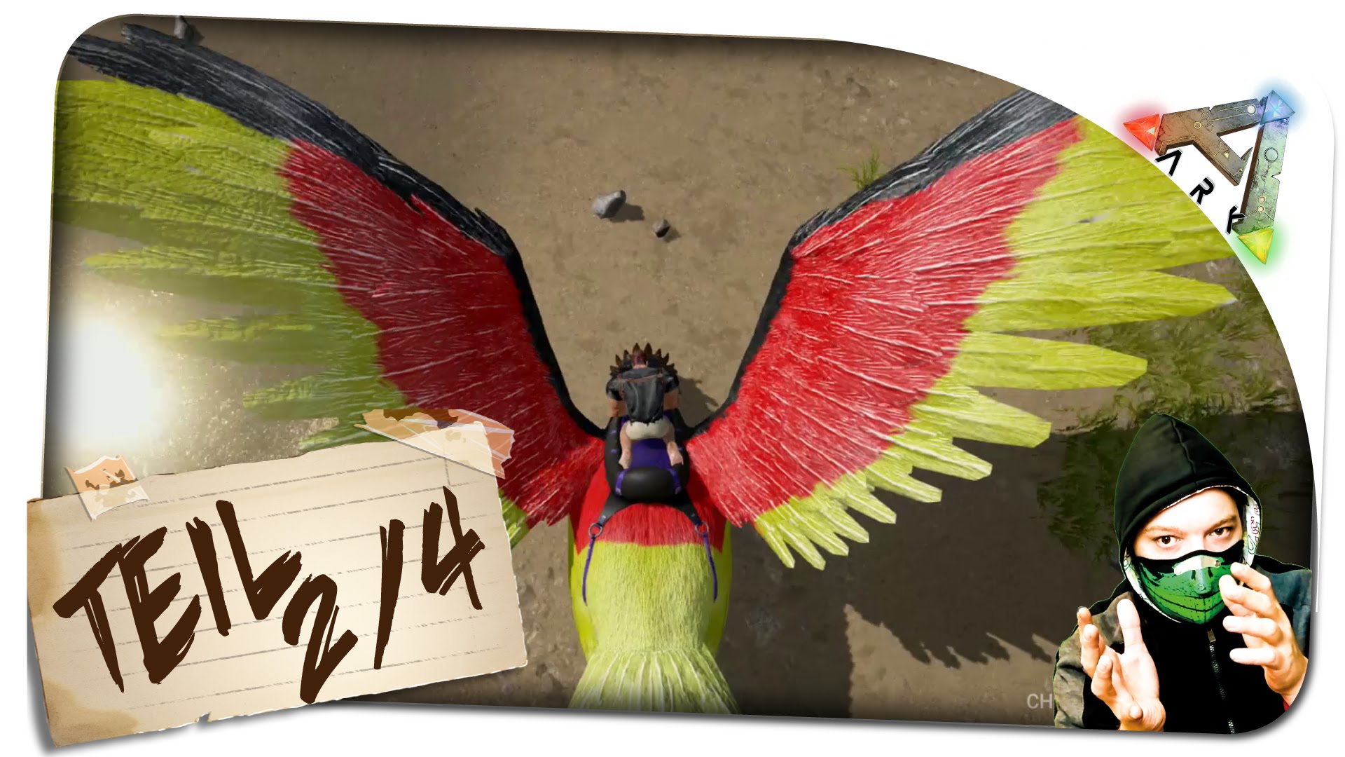 Ark Survival Evovled: Tutorial - Tiere bemalen Teil 2/4 ✪ Ark: Survival Evolved German Deutsch