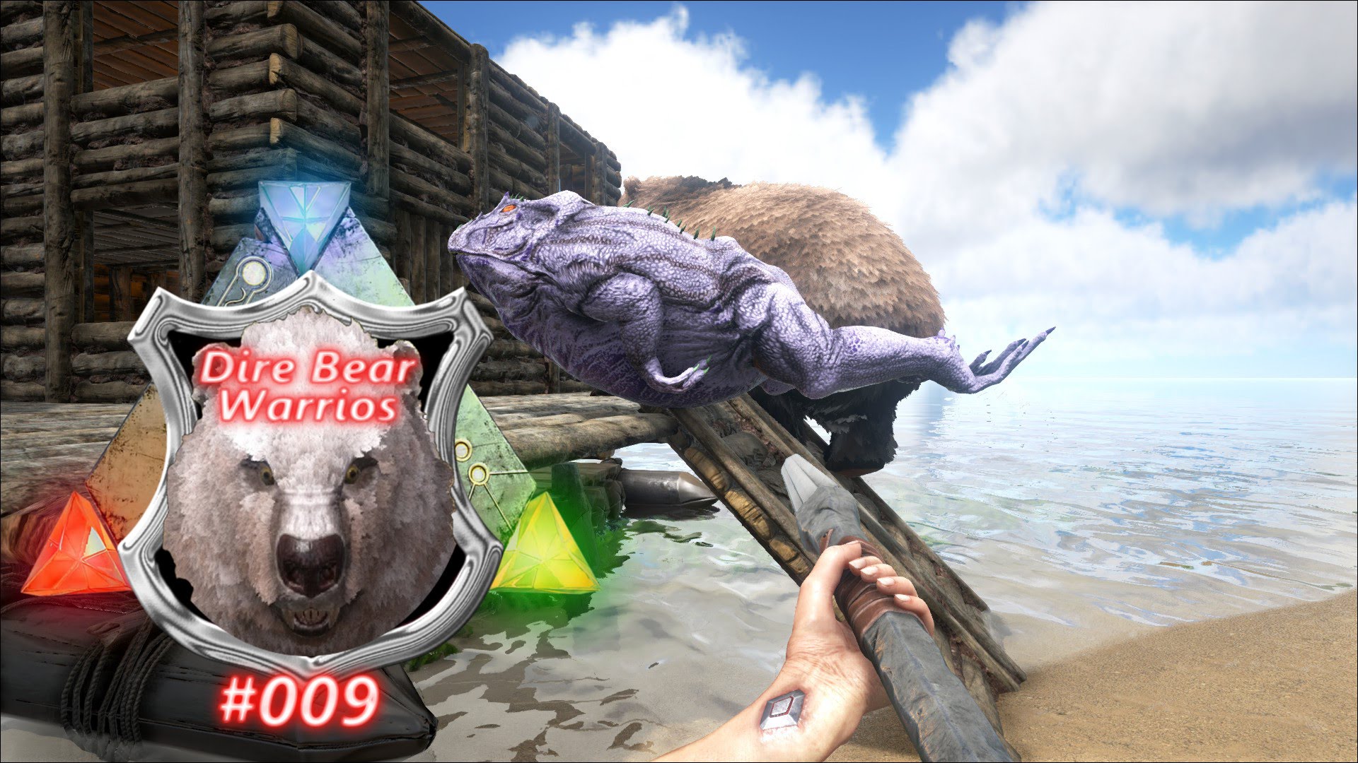 ARK: Dire Bear Warriors PVP [S0E009] ✪ Ein Frosch MUSS auch noch mit ✪ Sbz Lp