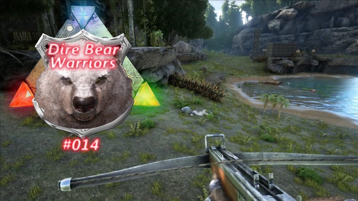 ARK: Dire Bear Warriors PVP [S0E014] ✪ Zähmen an einer fremden Base ✪ Sbz Lp