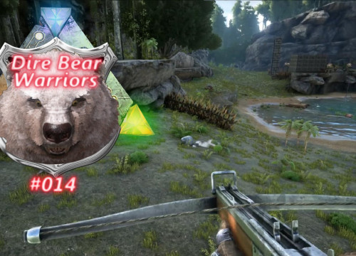 ARK: Dire Bear Warriors PVP [S0E014] ✪ Zähmen an einer fremden Base ✪ Sbz Lp