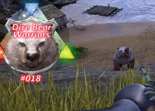 ARK: Dire Bear Warriors PVP [S0E018] ✪ Der Bär war knapp ✪ Sbz Lp