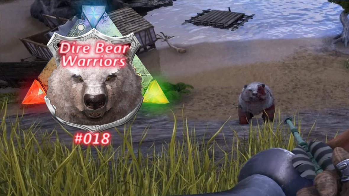 ARK: Dire Bear Warriors PVP [S0E018] ✪ Der Bär war knapp ✪ Sbz Lp