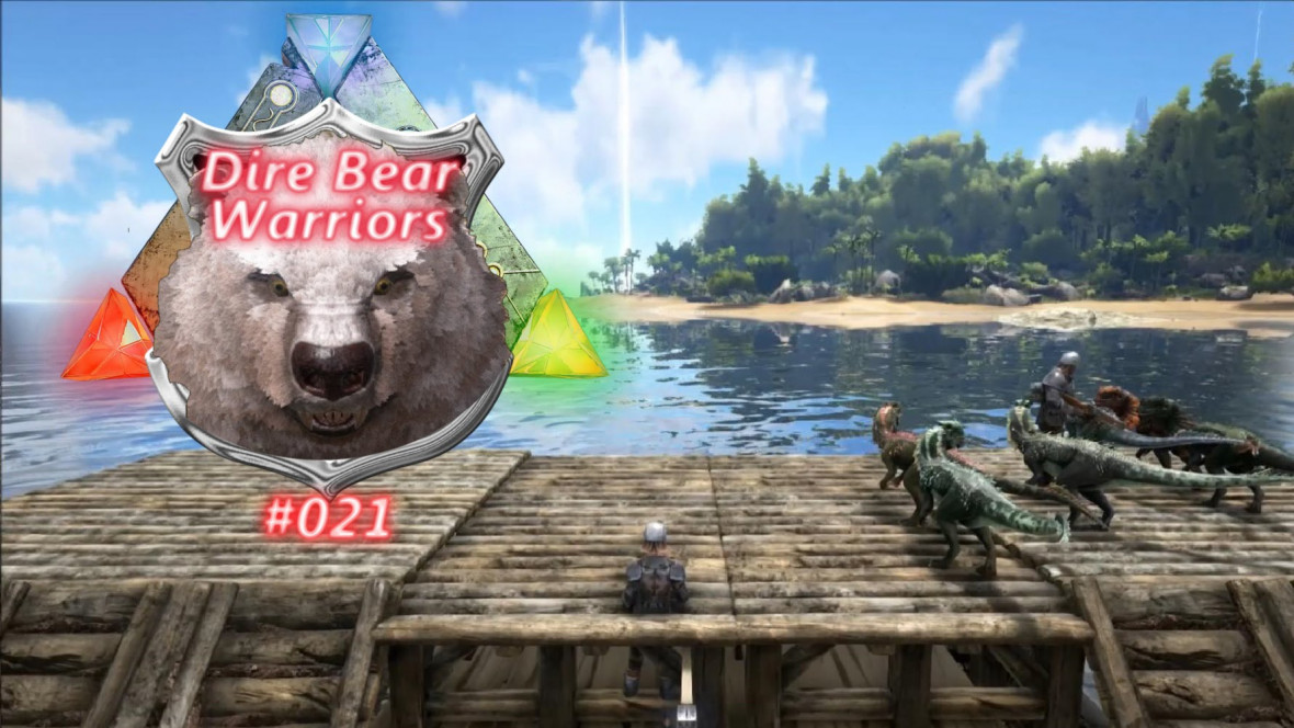 ARK: Dire Bear Warriors PVP [S0E021] ✪ Dilo Armee ✪ Sbz Lp