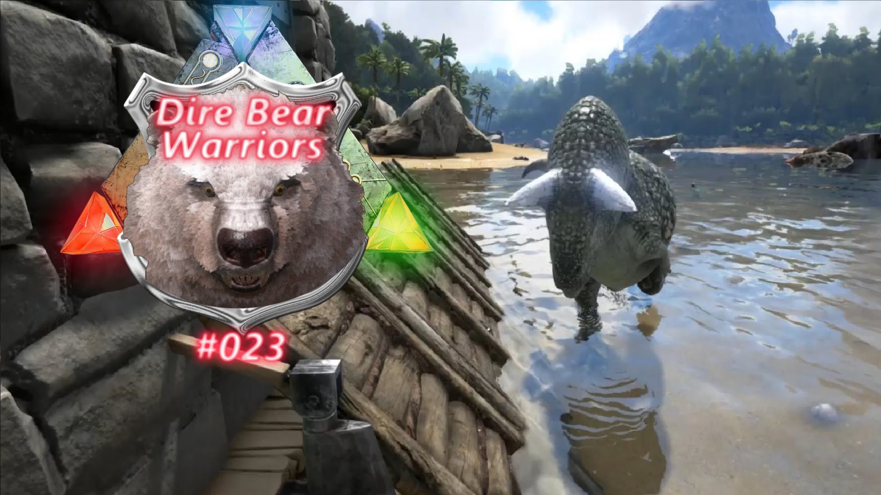 ARK: Dire Bear Warriors PVP [S0E023] ✪ Alles auf einmal ✪ Sbz Lp